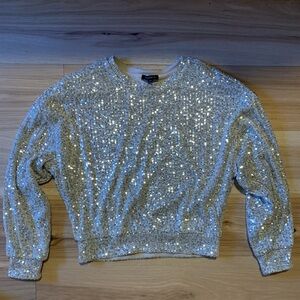 Sequined sweater